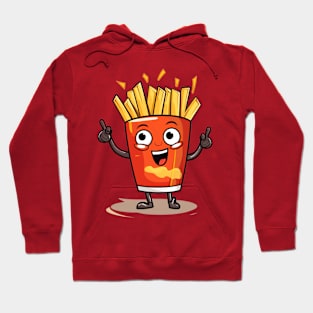 kawaii french fries T-Shirt cute potatofoo ,funny Hoodie